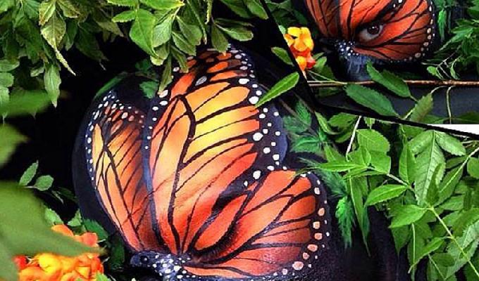 22 incroyables body painting danimaux